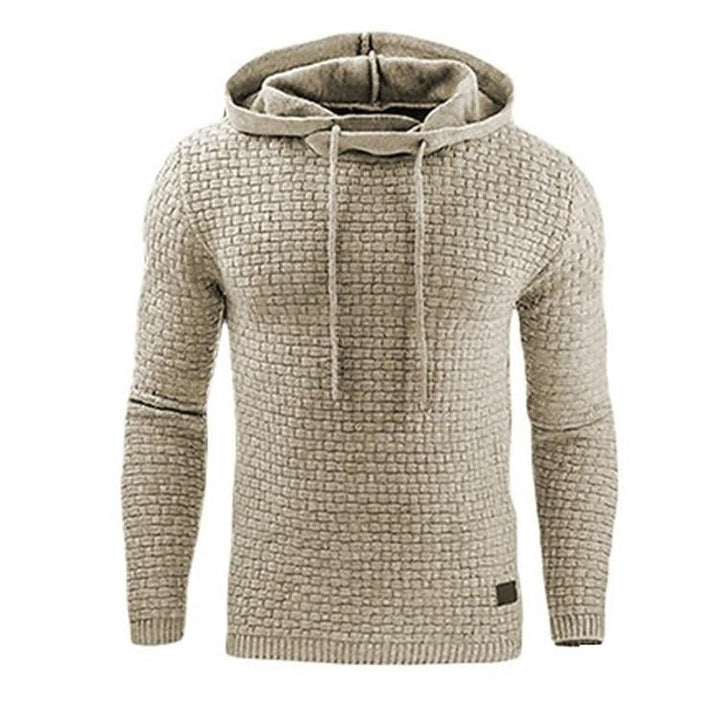 Mens Hooded Sweater Cozy Fit
