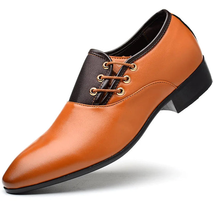 Mens Leather Dress Shoes Comfortable Fit