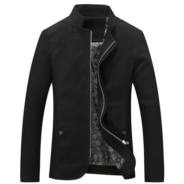 Mens Jacket with Side Pockets Versatile Design