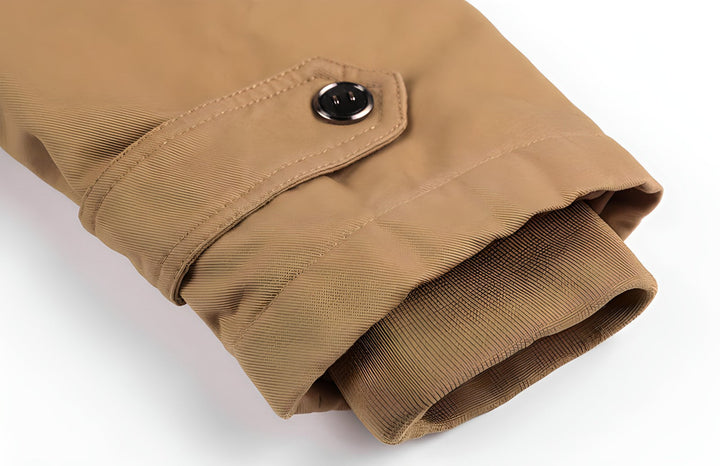 Mens Tactical Outdoor Jacket Multi-Pocket Warm Fit