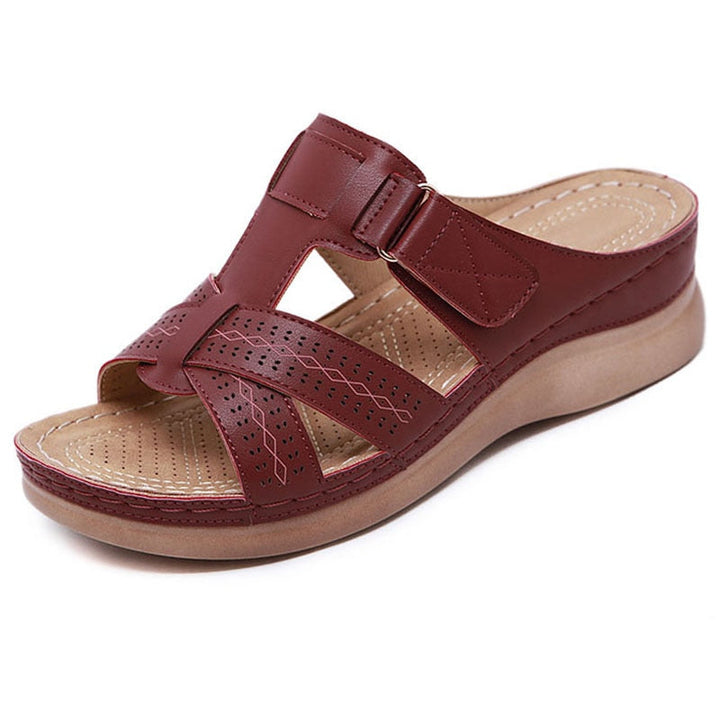 Womens Walking Wedge Sandals Comfortable Fit