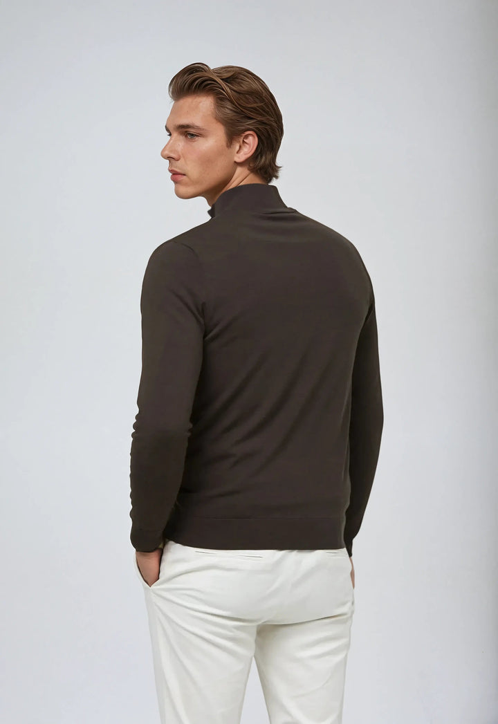 Unisex Soft Half-Zip Jumper Pullover