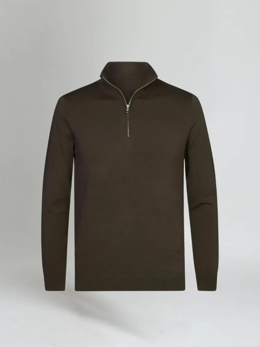 Unisex Soft Half-Zip Jumper Pullover