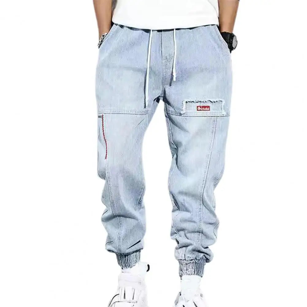 Mens Cargo Pants with Multiple Pockets Relaxed Fit - BritishMode