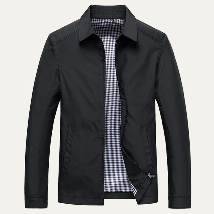 Mens Harrington Jacket Classic Fit Check Lining