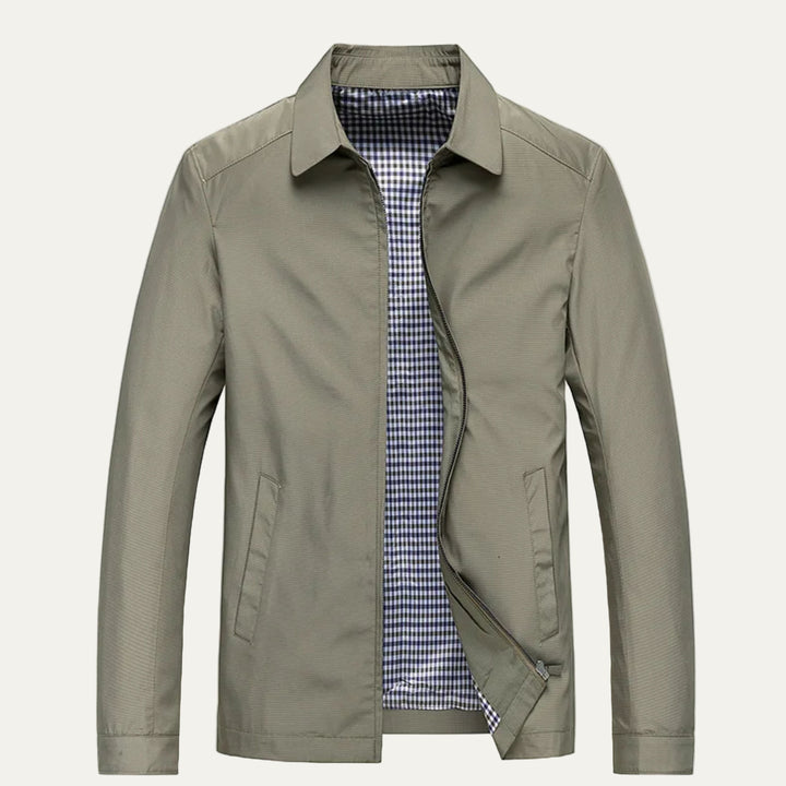 Mens Harrington Jacket Classic Fit Check Lining