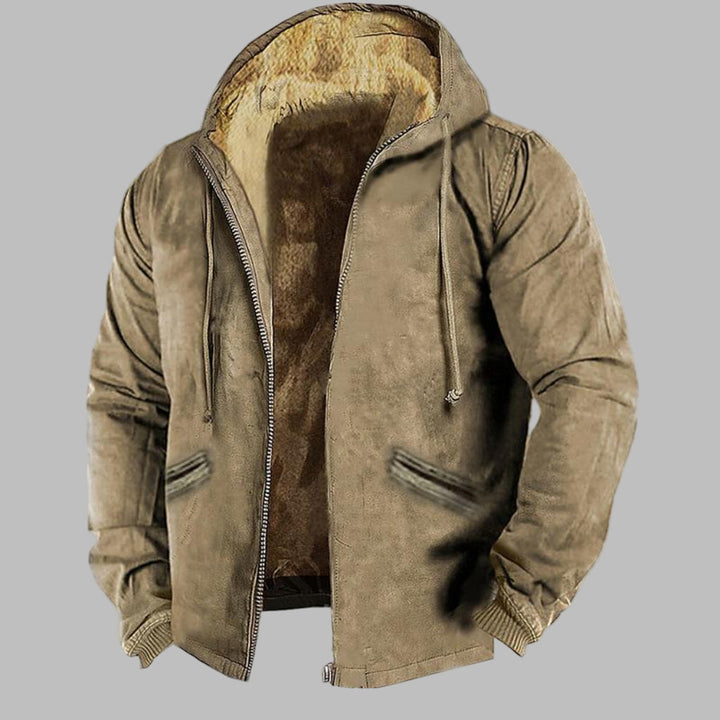 Unisex Winter Jacket with Lining Regular Fit