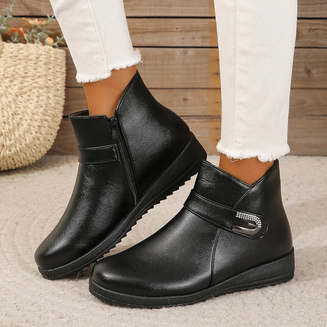Unisex Insulated Winter Snow Boots Waterproof Warm Fit