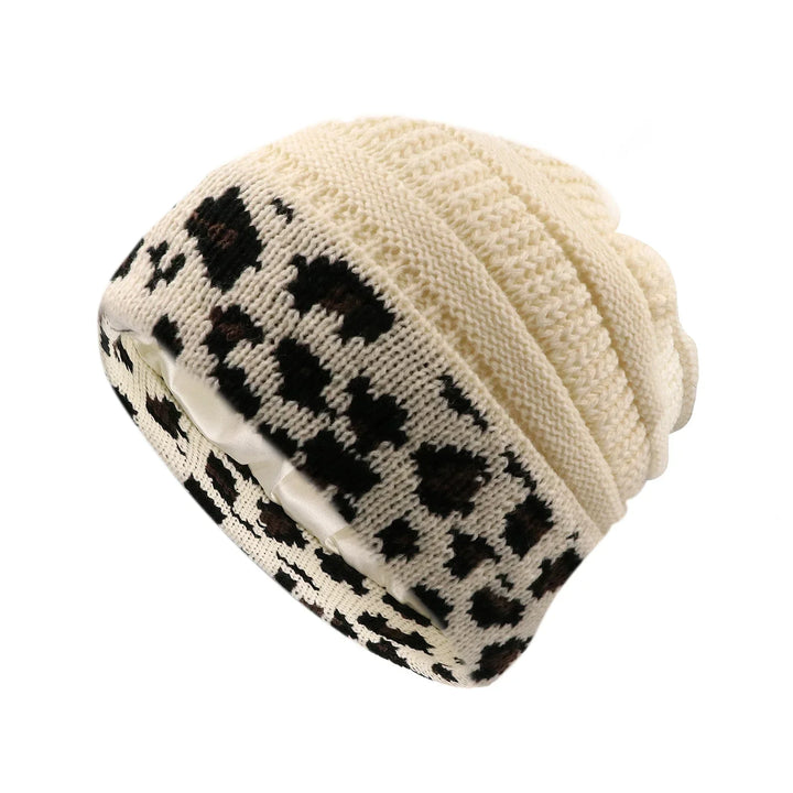 Womens Cable Knit Winter Hat Soft Fit