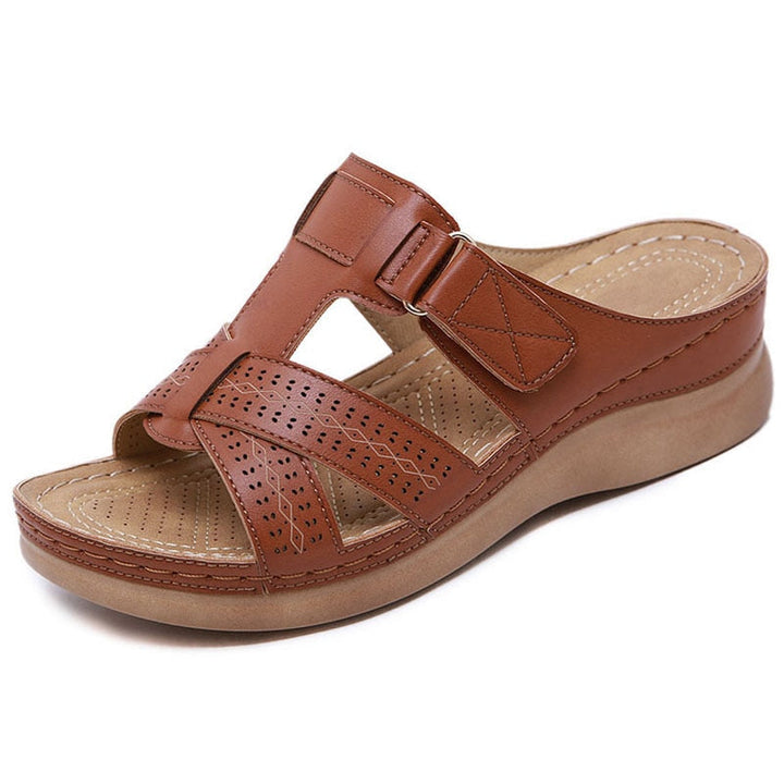Womens Walking Wedge Sandals Comfortable Fit