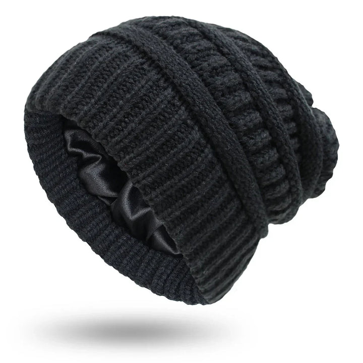 Womens Cable Knit Winter Hat Soft Fit