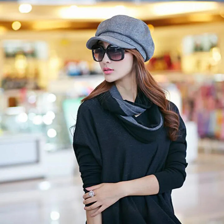 Unisex Winter Balloon Cap with Vintage Style and Comfort