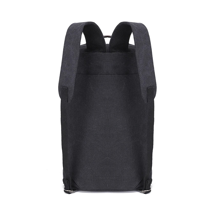 Unisex Canvas Travel Backpack Large Capacity Durable