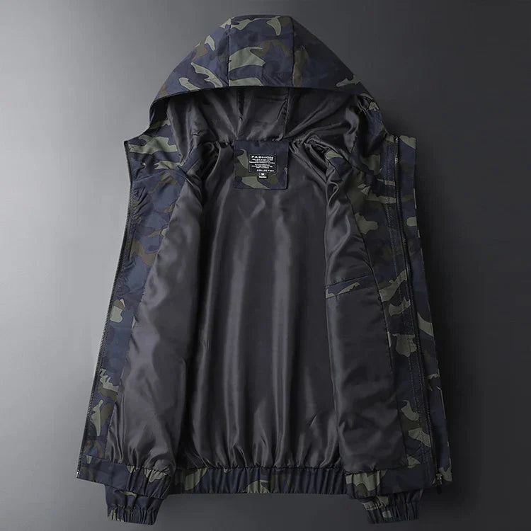 Mens Camouflage Jacket Casual Fit