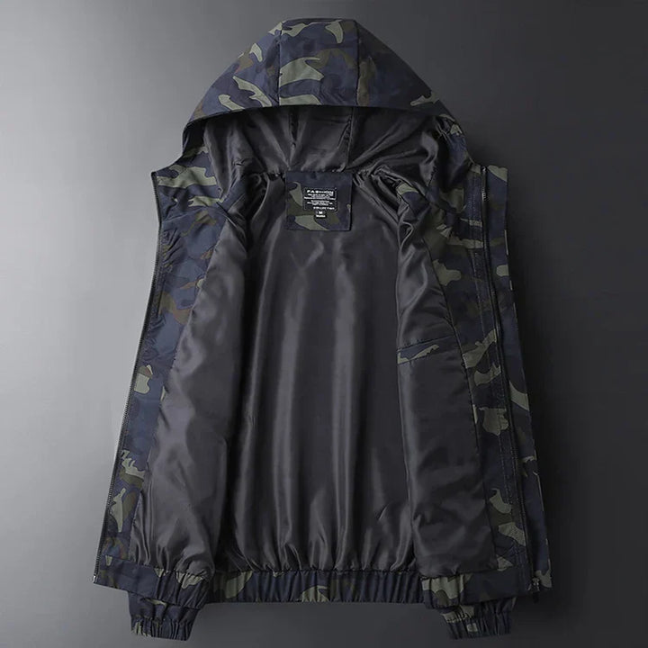 Mens Camouflage Jacket Casual Fit