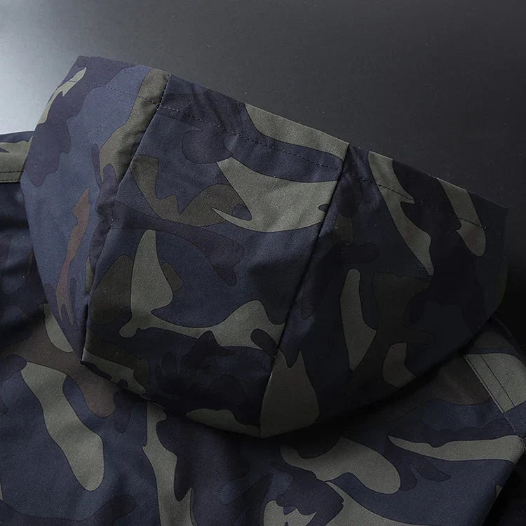 Mens Camouflage Jacket Casual Fit