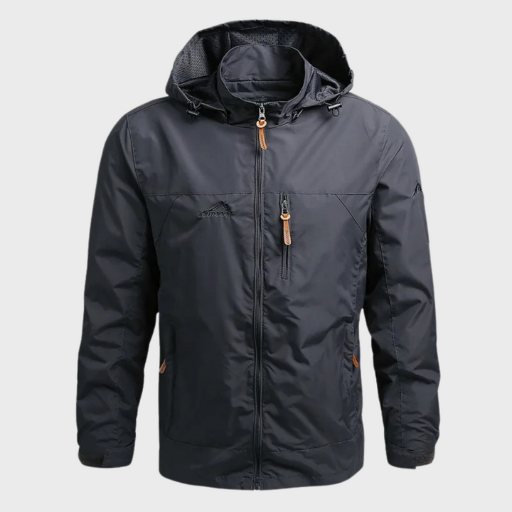Mens Sports Windbreaker Jacket Waterproof Lightweight