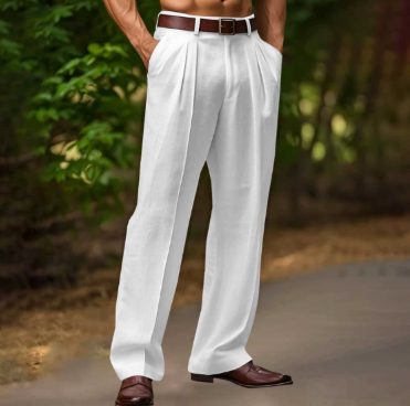 Mens Lightweight Summer Pants Comfortable Fit