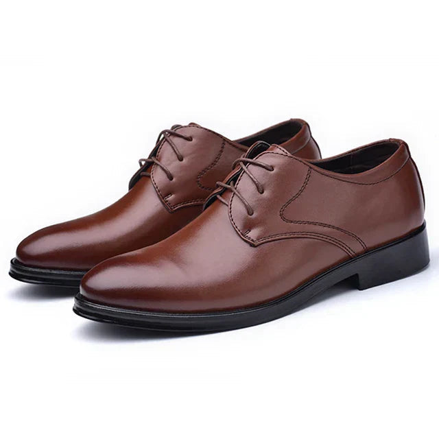 Mens Shoes Leather Look Sustainable - BritishMode