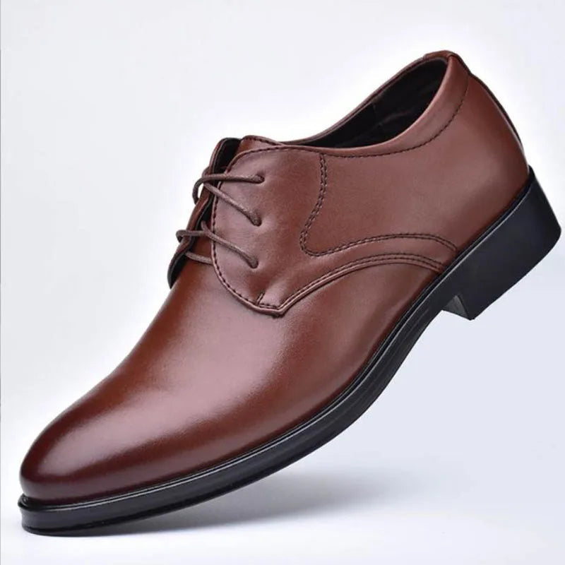 Mens Shoes Leather Look Sustainable