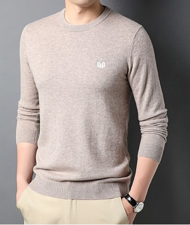 Mens Knit Sweater Classic Fit