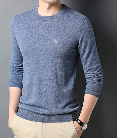 Mens Knit Sweater Classic Fit