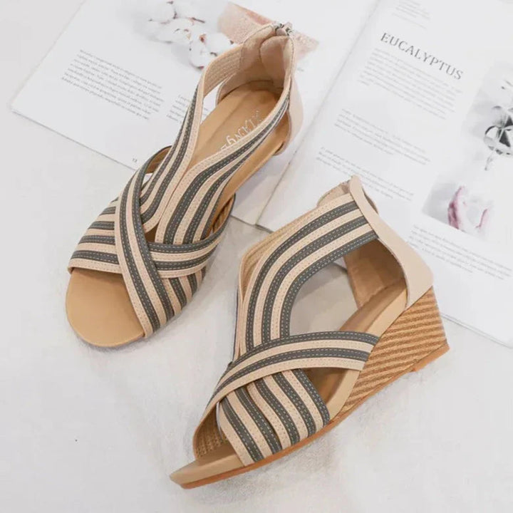Womens Wedge Heels Comfortable Slip-On