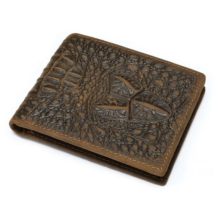 Unisex Leather Slim Foldable Money Wallet