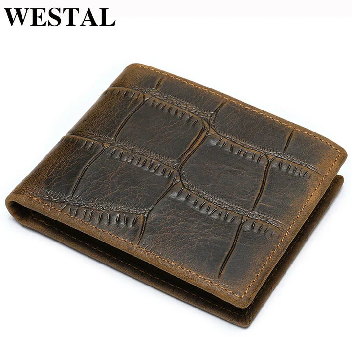 Unisex Leather Slim Foldable Money Wallet - BritishMode