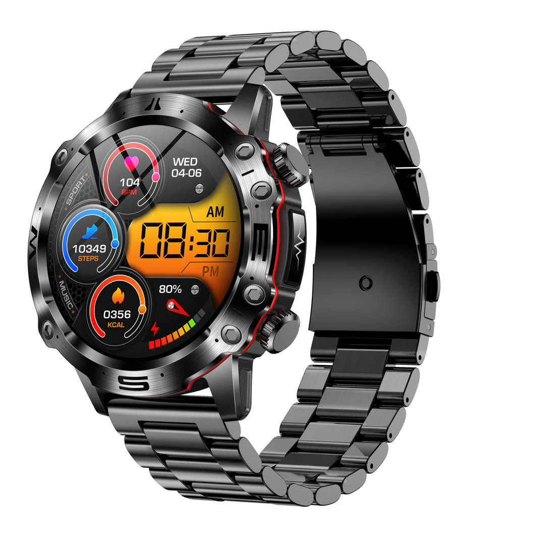Unisex Health Sports Watch with ECG EKG Blood Pressure Monitor