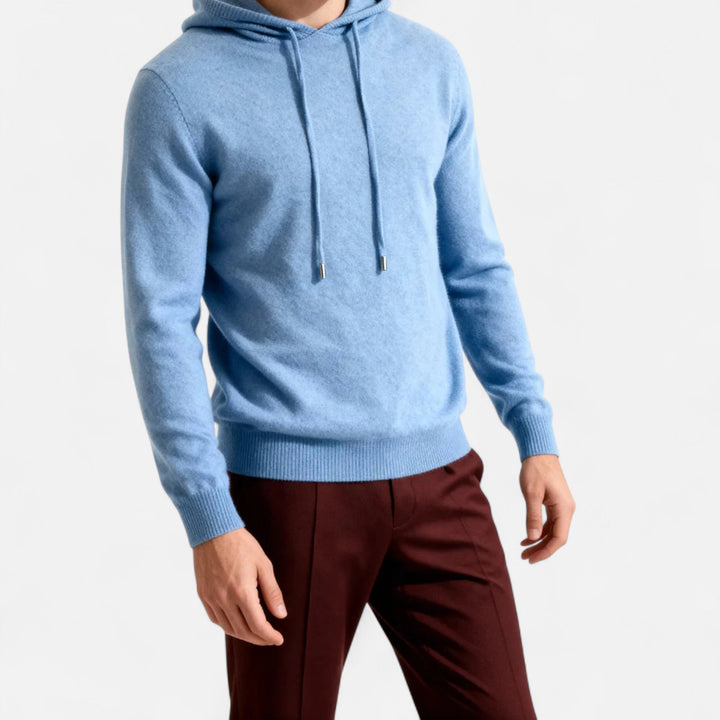 Mens Wool Hoodie Relaxed Fit