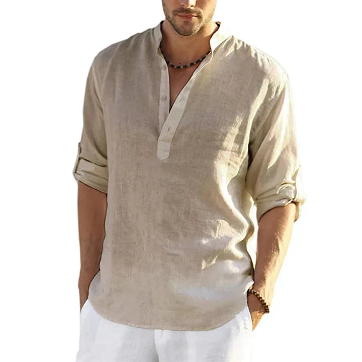 Mens Summer Shirt Lightweight Relaxed Fit