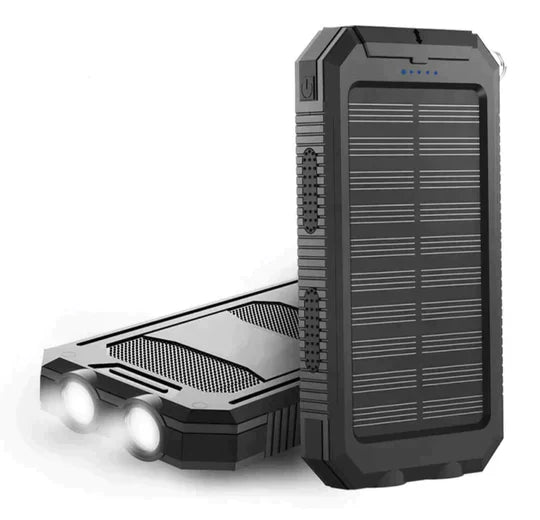 Portable Solar Charger Power Bank Waterproof 50000mAh Capacity