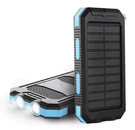 Portable Solar Charger Power Bank Waterproof 50000mAh Capacity