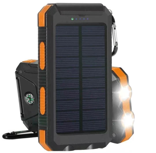 Portable Solar Charger Power Bank Waterproof 50000mAh Capacity