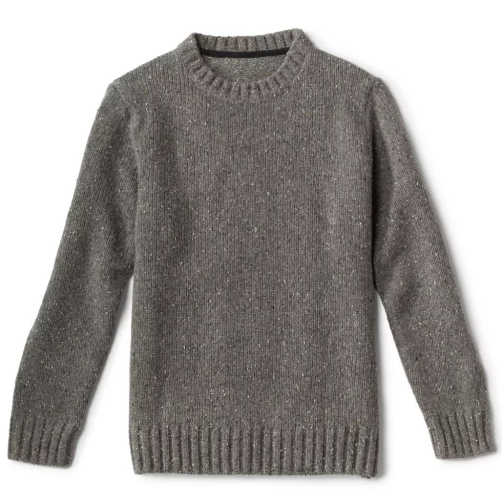 Mens Classic Crewneck Wool Sweater Warm Fit - BritishMode