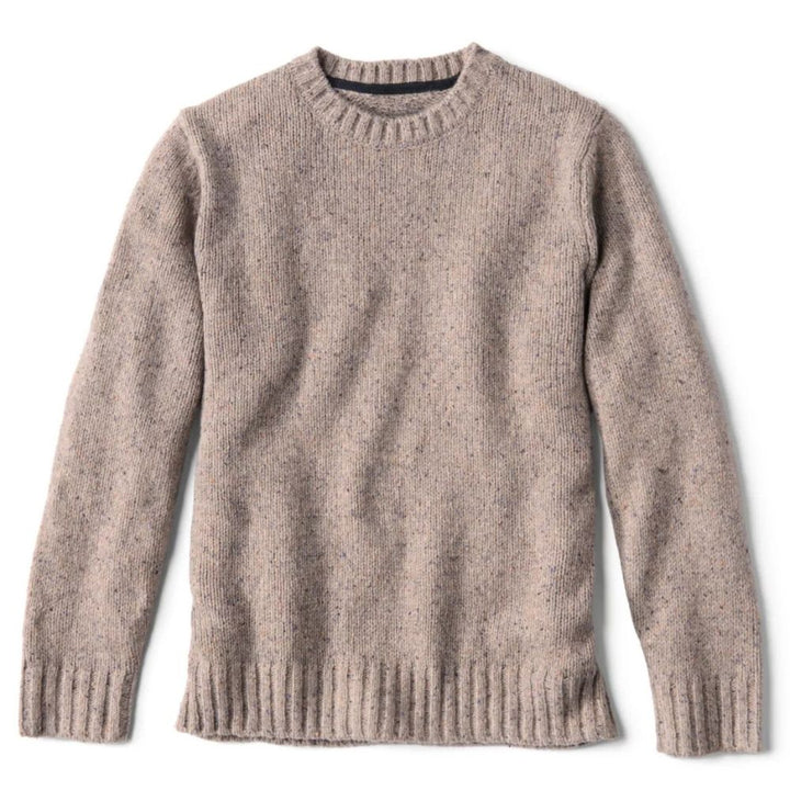 Mens Classic Crewneck Wool Sweater Warm Fit