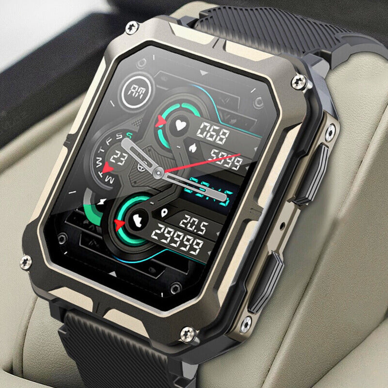 Mens Outdoor Smartwatch Durable Active Fit