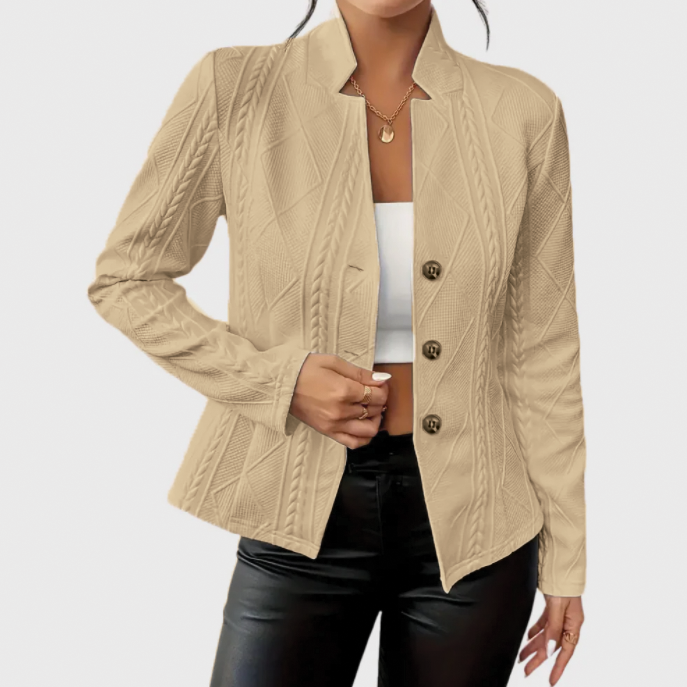 Womens Tailored Blazer Structured Fit