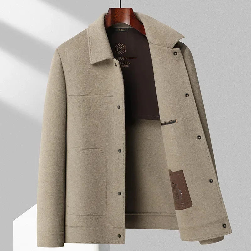 Mens Leather Jacket Traditional Fit - BritishMode