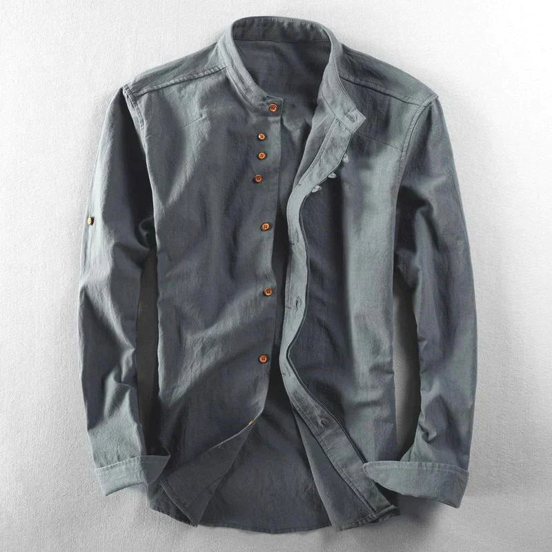 Mens Dress Shirt Classic Fit Button Down