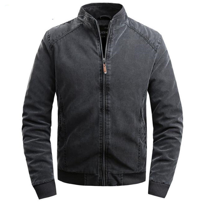 Unisex Jacket Polyester Blend Shell Wind Resistant - BritishMode