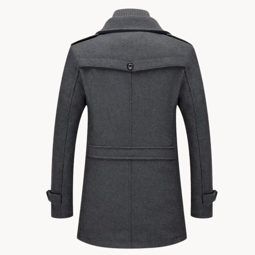 Mens Jacket Engineered Blend Long Cut Wind Resistant