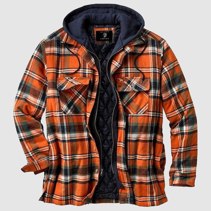 Unisex Hooded Long Jacket Protective Fit - BritishMode