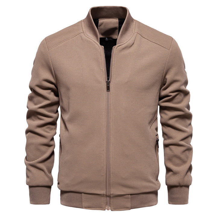 Mens Flight Jacket Zip-Up Classic Fit
