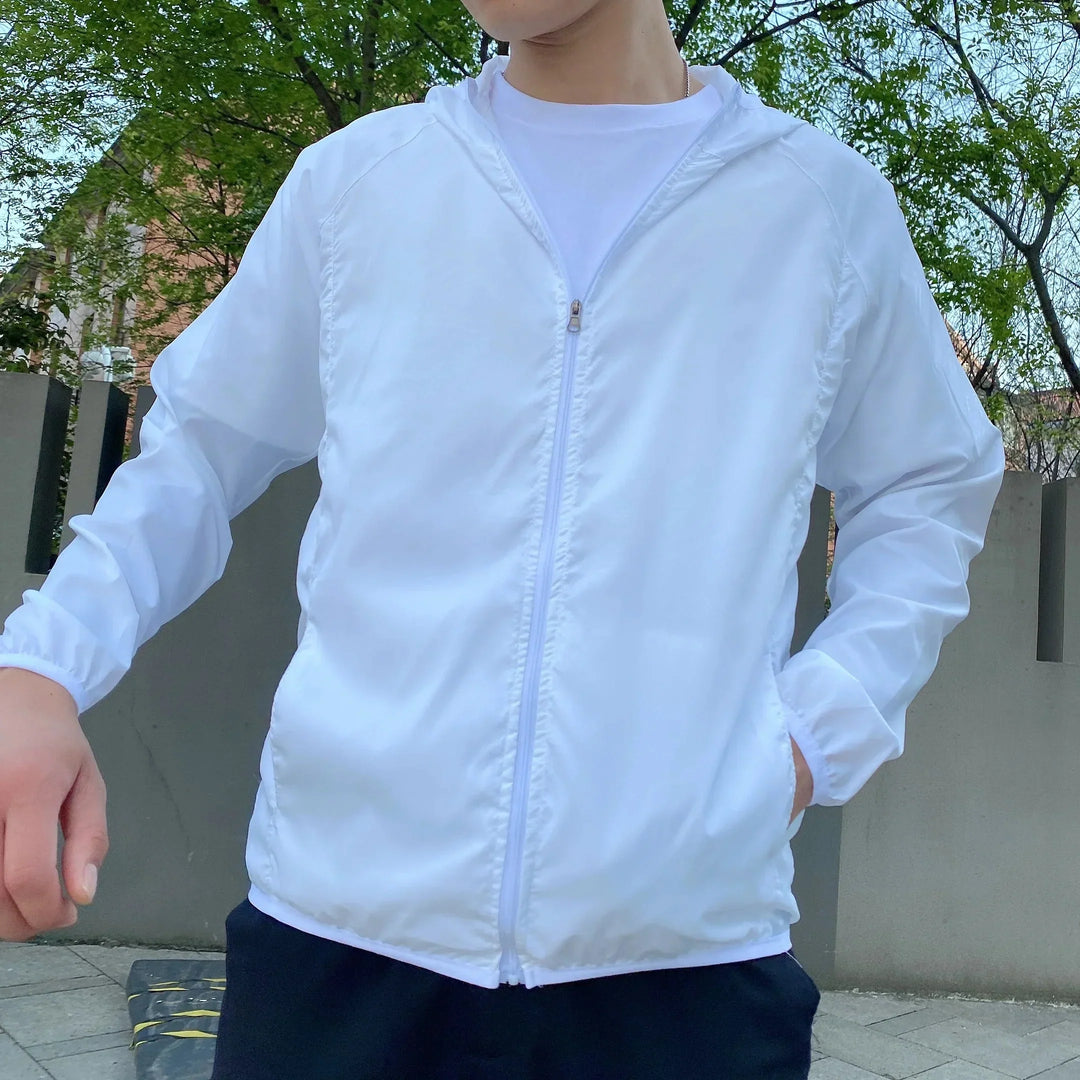 Unisex Lightweight Shell Jacket Wind Blocking Fit