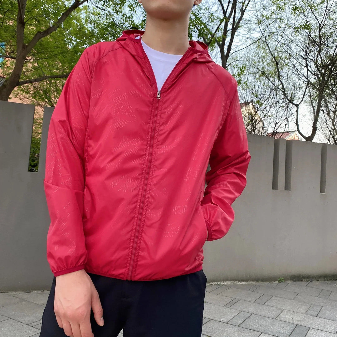 Unisex Lightweight Shell Jacket Wind Blocking Fit