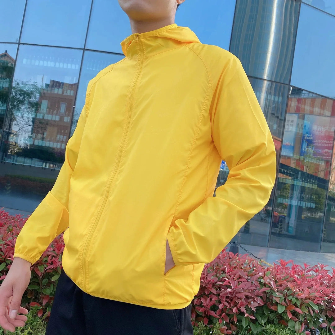 Unisex Lightweight Shell Jacket Wind Blocking Fit