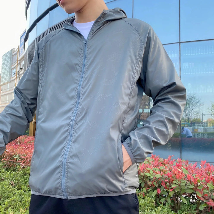 Unisex Lightweight Shell Jacket Wind Blocking Fit