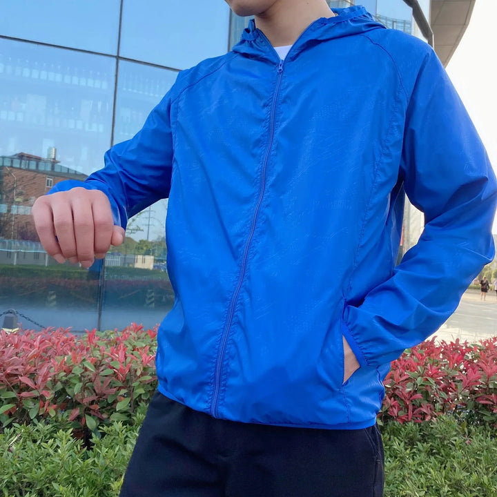 Unisex Lightweight Shell Jacket Wind Blocking Fit